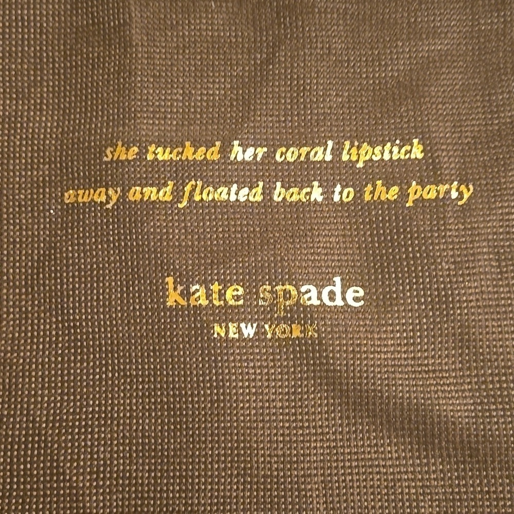 Kate Spade Drawstring Purse Protector Storage Bag - Picture 2 of 5